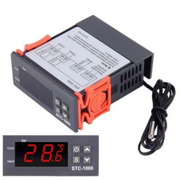 Controlador de temperatura STC-1000 24V